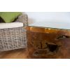 Reclaimed Teak Root Block Square Coffee/End Table - 4