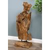 Reclaimed Teak Root Sculpture - 2 Sizes - 0