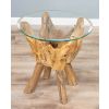 Reclaimed Teak Root Side Table - 9