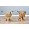 Reclaimed Teak Root Side Table - 7