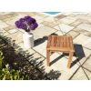 Marley Teak Garden Armchair and Coffee Table Set - 5