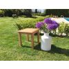 Marley Teak Garden Armchair and Coffee Table Set - 3