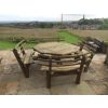 Octagonal Picnic Bench - 240cm - Without Backs - 0