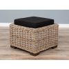 Inset Cushion Foot Stool - 0