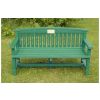 Recycled Plastic Commemorative Bench - 7