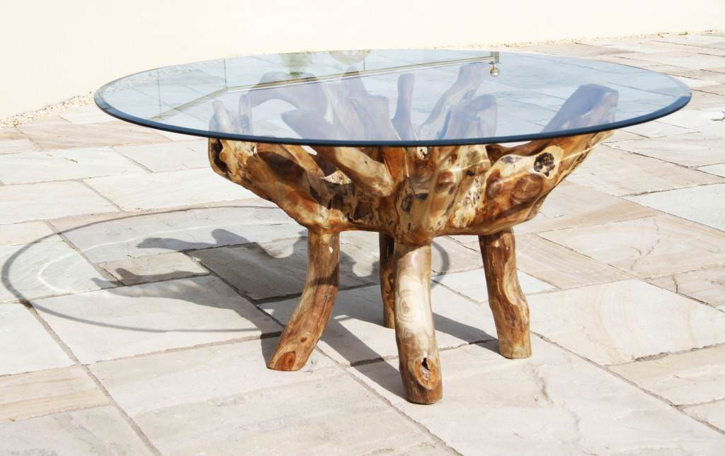 HP-T-TEAK-150C 150CM CIRCULAR TEAK ROOT GARDEN TABLE (3)